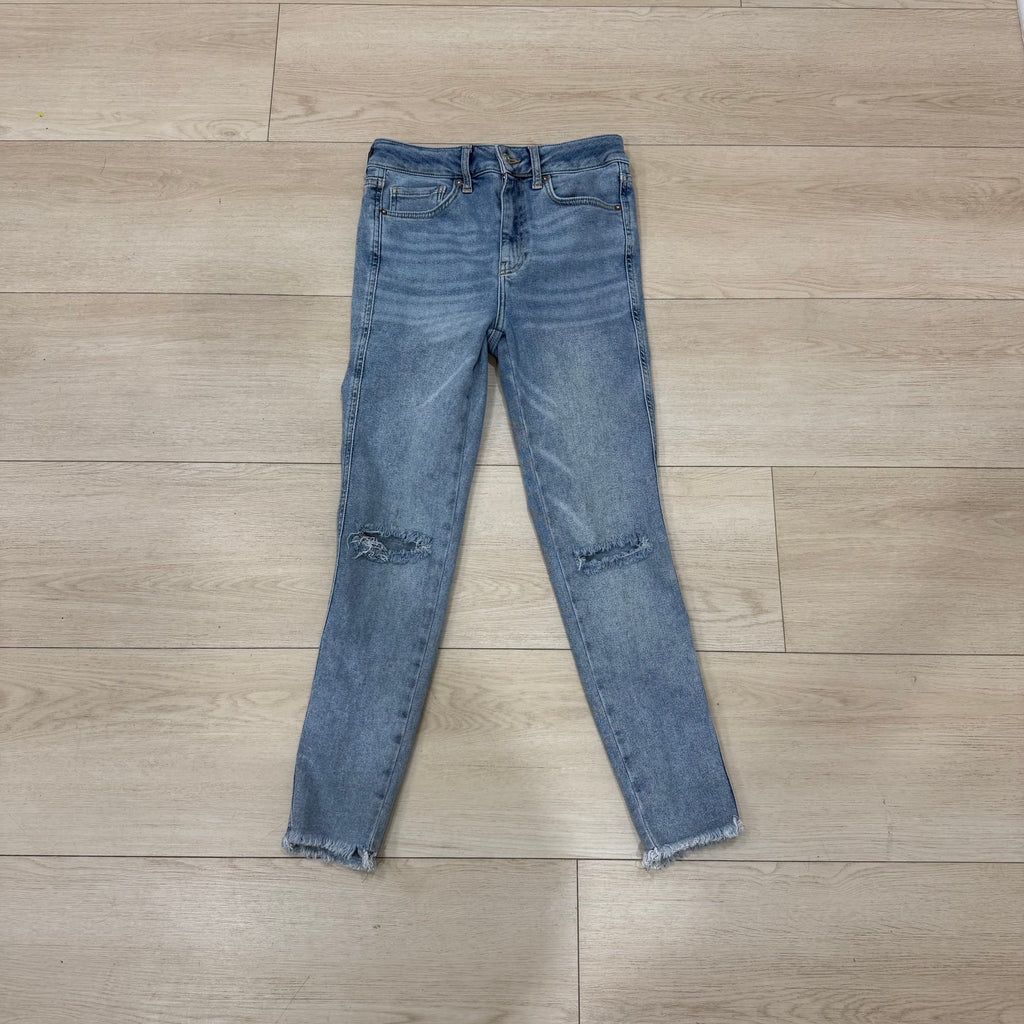 We The Free Distressed Skinny Jeans – Light Wash – Size 29